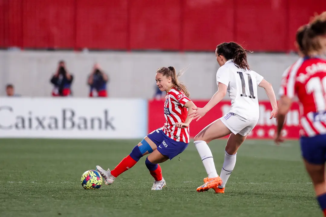 Atlético de Madrid - Real Madrid de la jornada 21 de la Liga F | Fuente: Atlético de Madrid Femenino