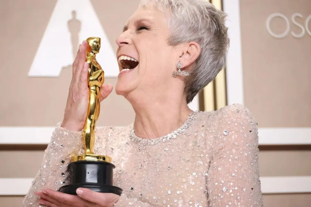 Jamie Lee Curtis ganó su primer Oscar por Todo a la vez en todas partes / Getty Images