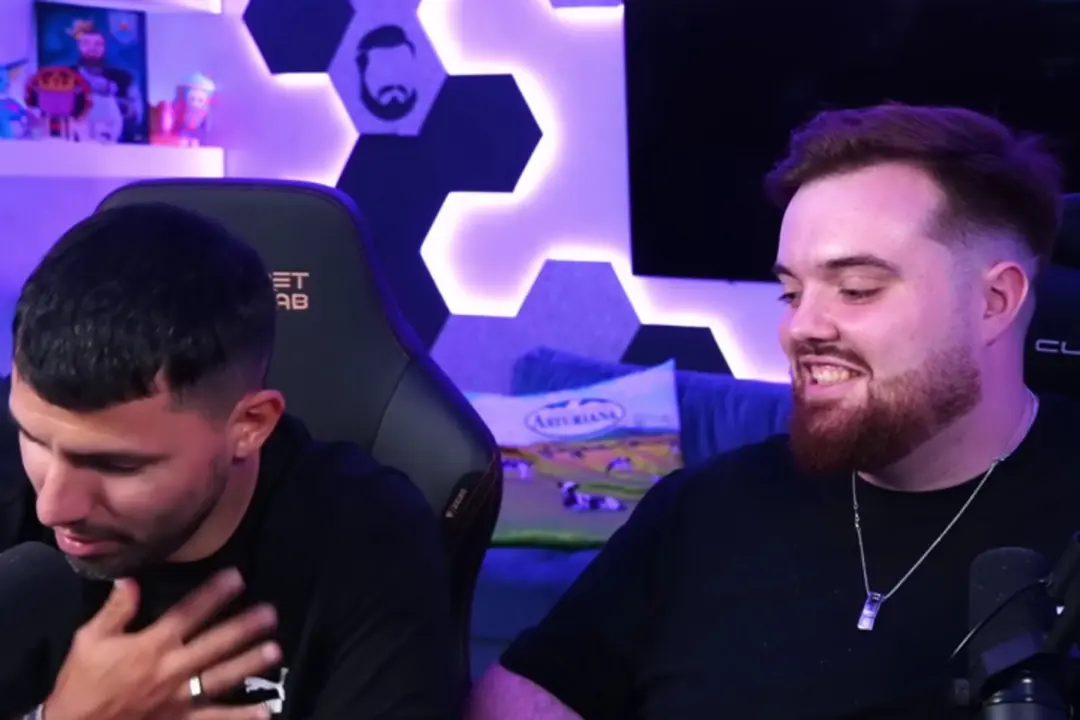El Kun Agüero e Ibai Llanos en Twitch | Fuente: Twitch