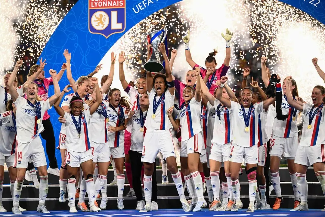El Olympique de Lyon ganó la Champions League Femenina en la temporada 2021/2022 | Fuente: Getty Images