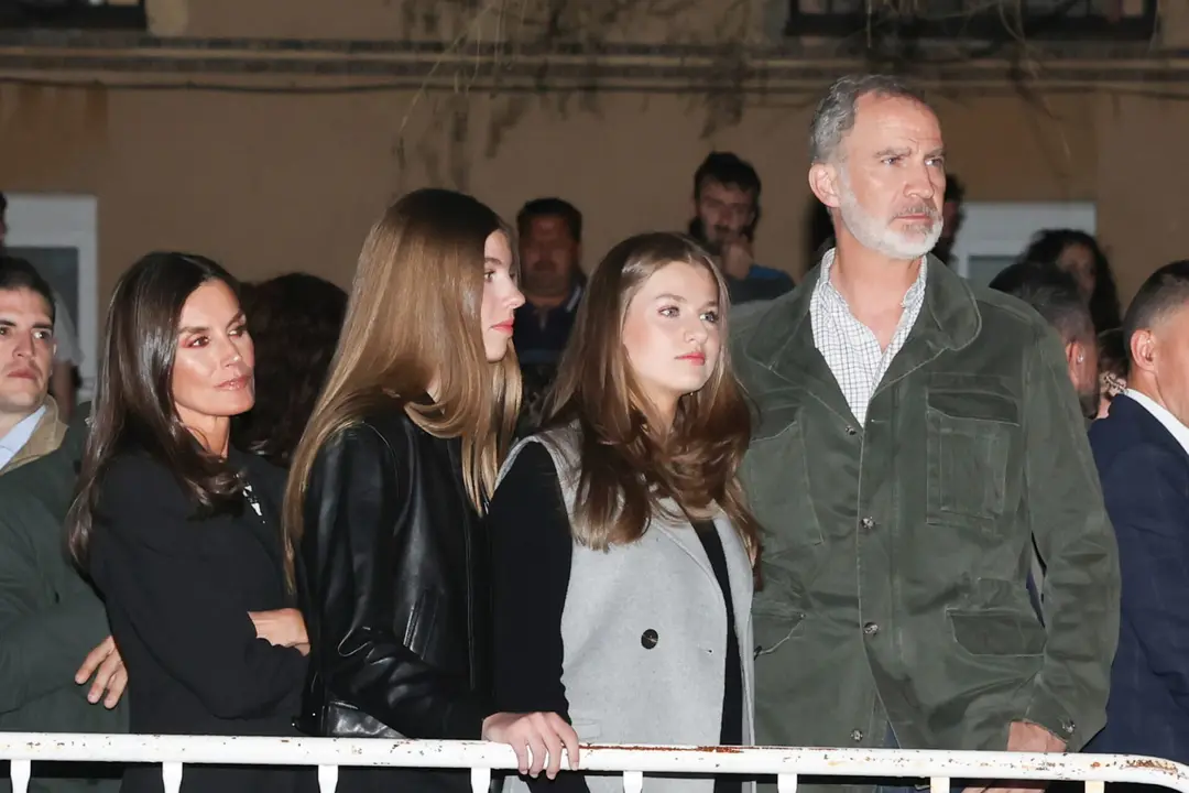 Los Reyes, la infanta Sofía y la princesa Leonor han asistido al 60 aniversario de la Pasión de Chinchón, en Madrid / Casa Real