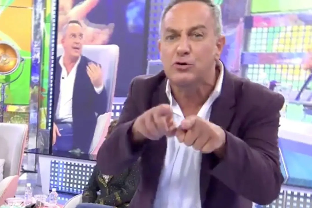 Víctor Sandoval destapando su conflicto con Lydia Lozano en Sálvame - Mediaset