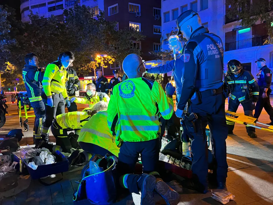 Twitter / Emergencias Madrid