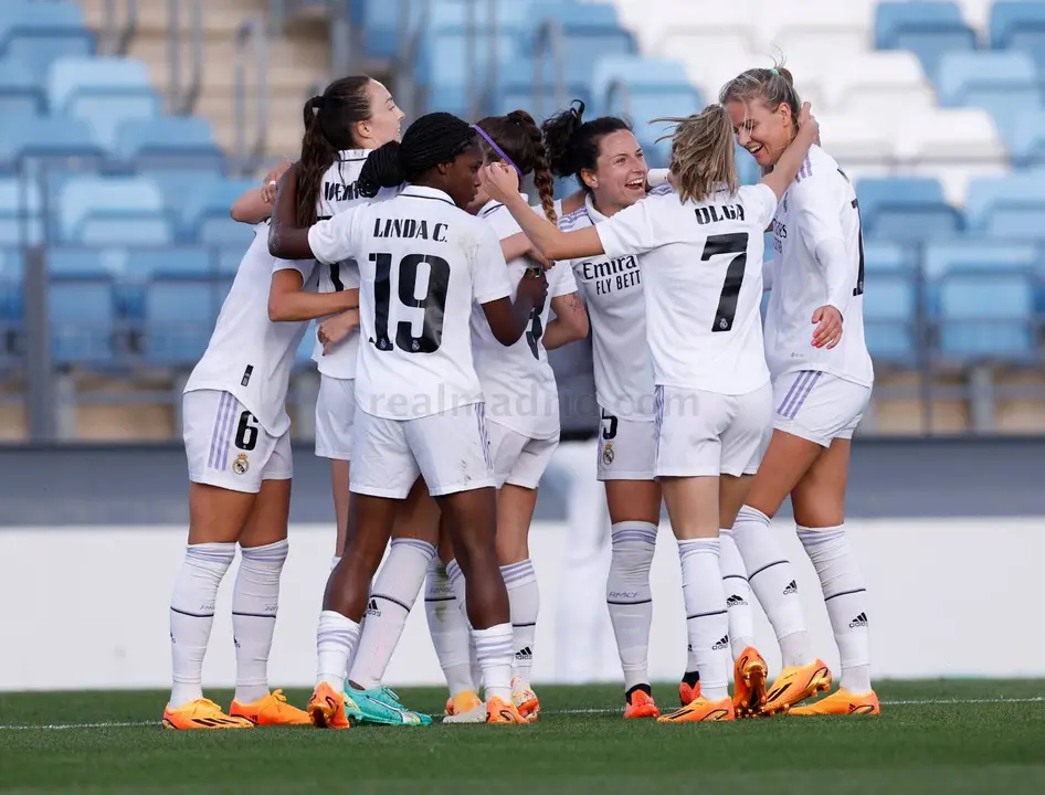 El Real Madrid celebra su victoria frente al Villarreal | Fuente: María Jiménez - Real Madrid