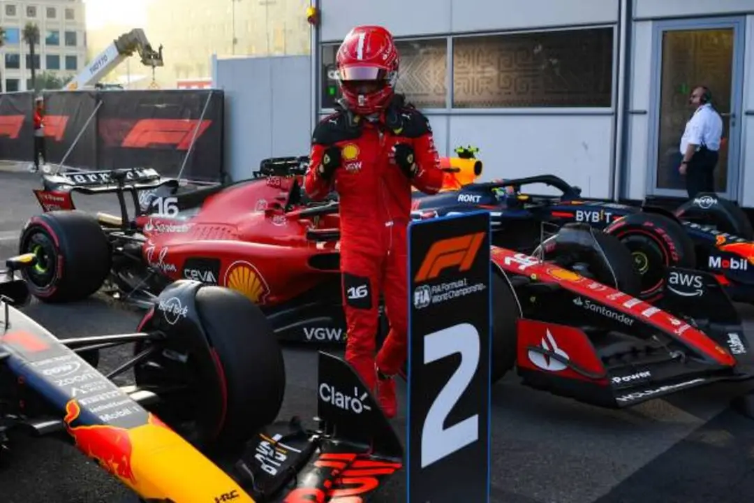 Charles Leclerc consigue la Pole para el Gran Premio de Azerbaiyán 2023 | Fuente: Getty Images