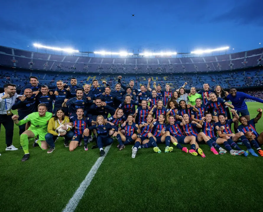 El Barça Femenino consigue el pase a la final de la Champions League | Fuente: @FCBfemeni