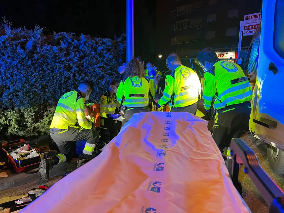 Twitter / Emergencias Madrid