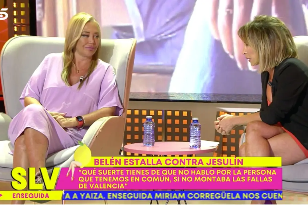Belén Esteban en Sálvame confesó aspectos de su relación y su enfado con Jesulín de Ubrique - Mediaset
