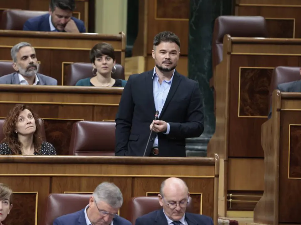 Gabriel Rufián / Imagen Congreso de los Diputados