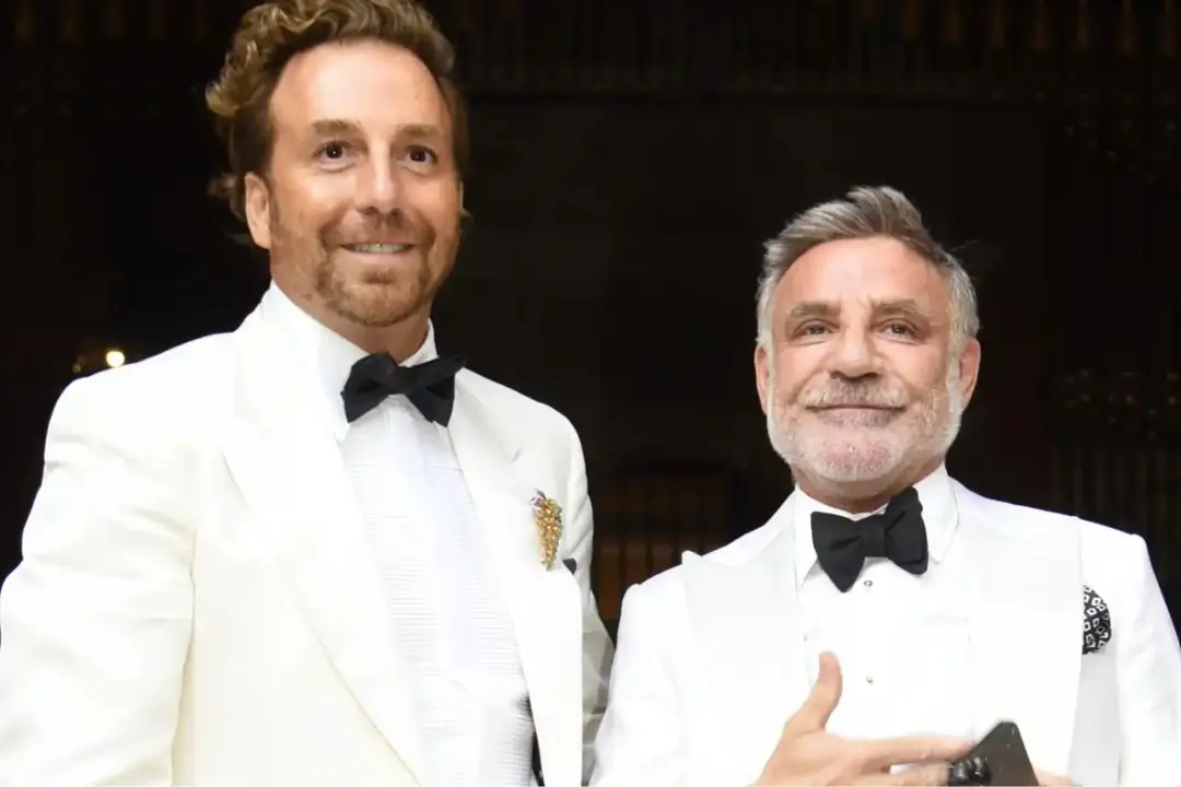 Raúl Prieto y Joaquín Torres el día de su boda en Sevilla - Gtres