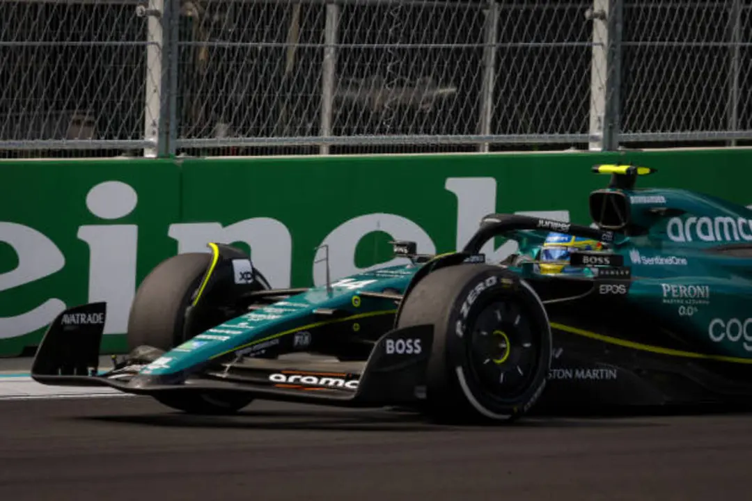 Fernando Alonso en el Gran Premio de Miami 2023 | Fuente: Getty Images