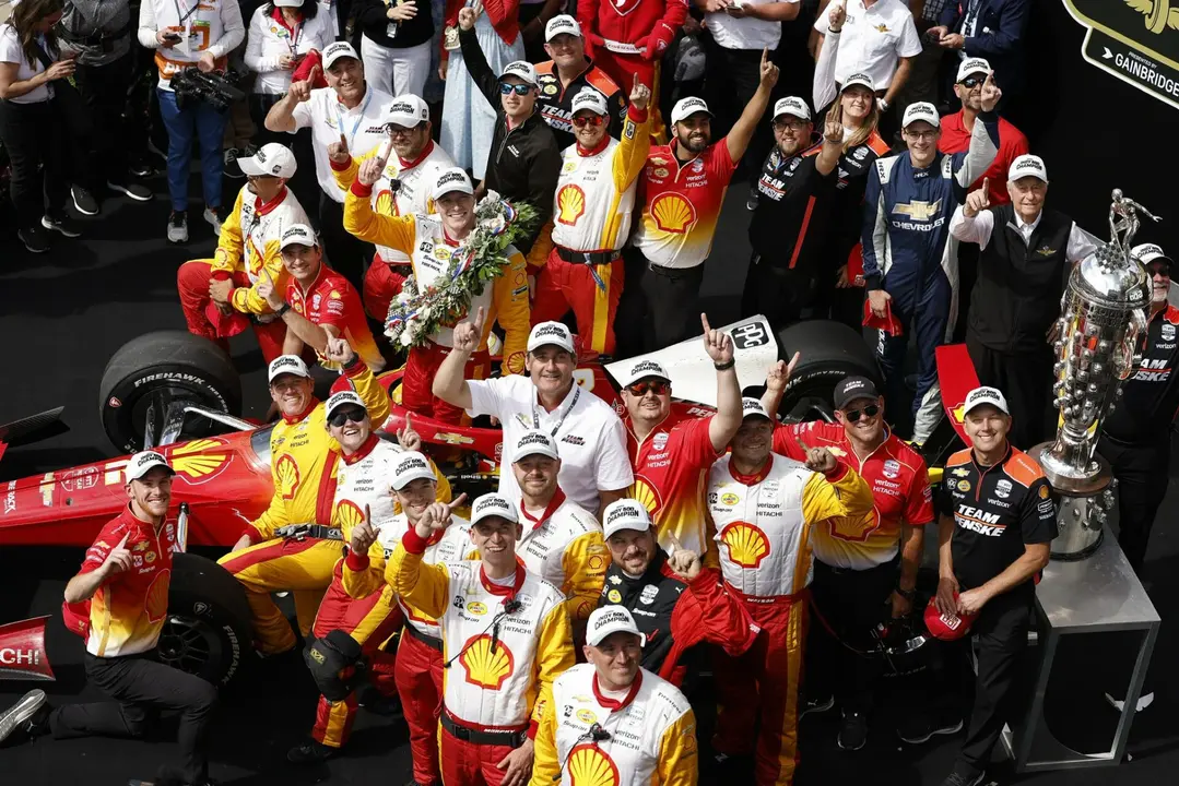 Josef Newgarden y Penske ganan las 500 Millas de Indianápolis | Fuente: @Team_Penske