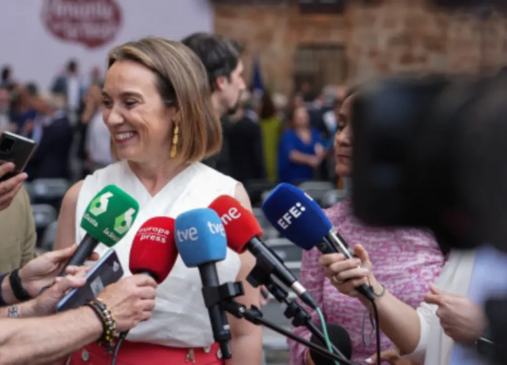 Cuca Gamarra en San Millán de la Cogolla / Partido Popular