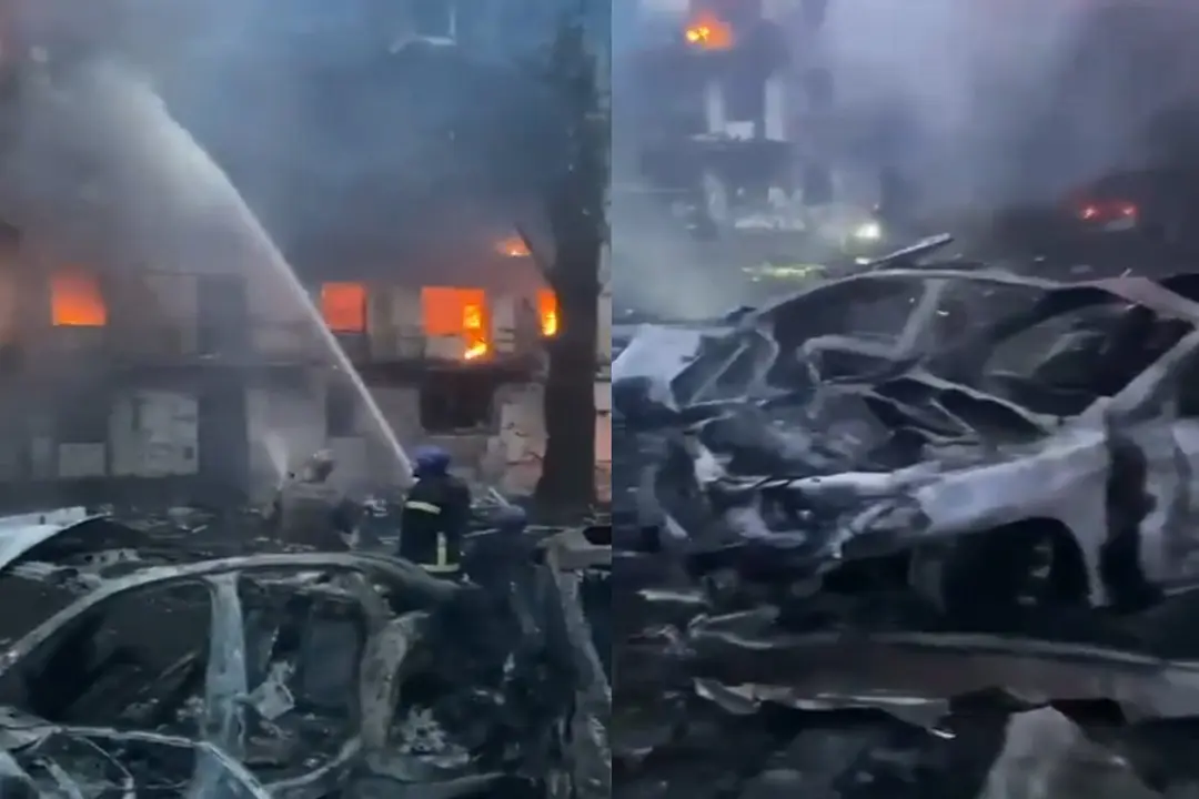 Capturas vídeo / Twitter Zelenski
