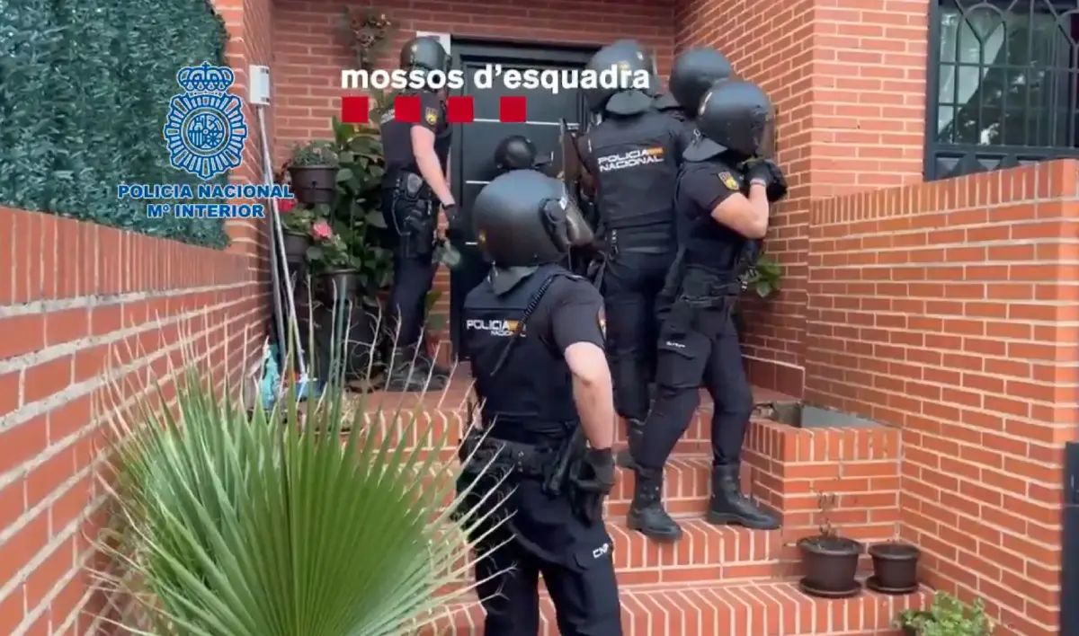 Captura vídeo Policía