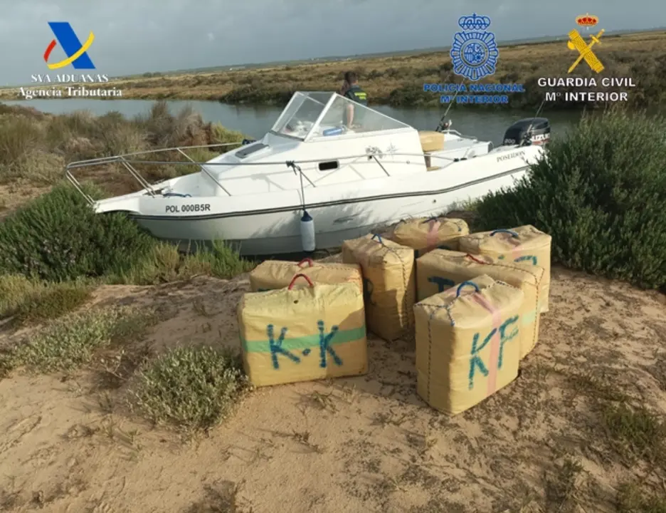 Operación antidroga en Huelva