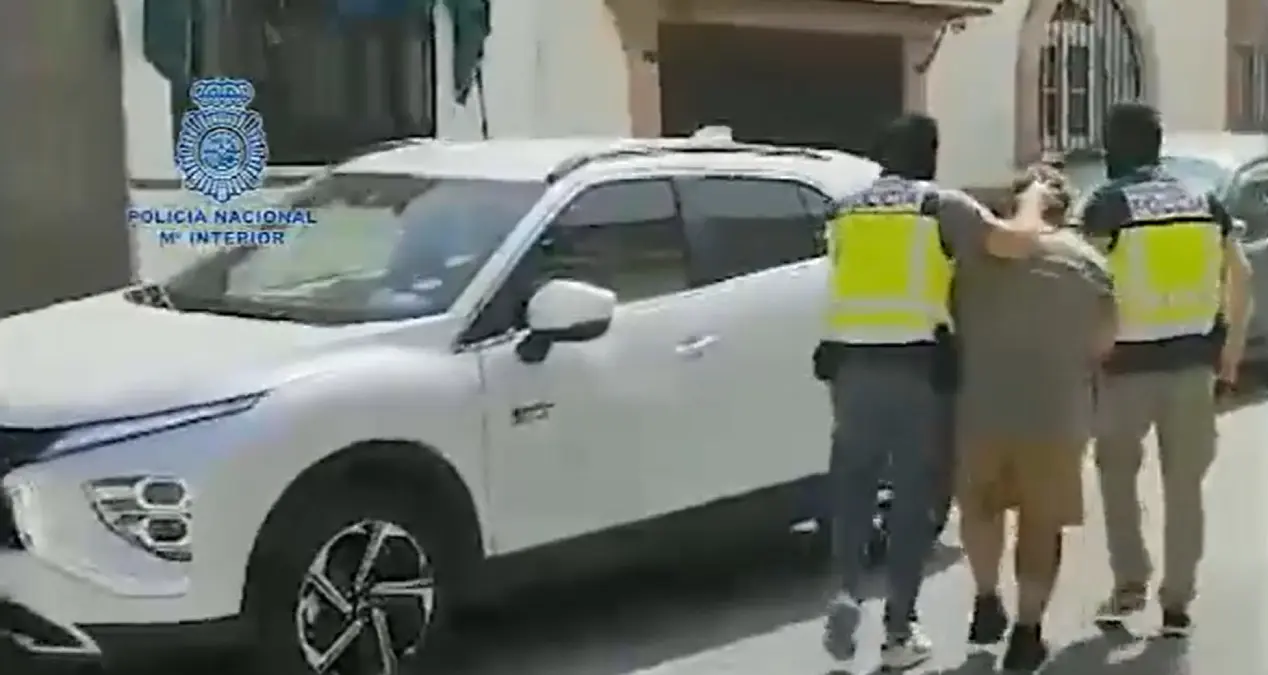 Captura vídeo Policía Nacional