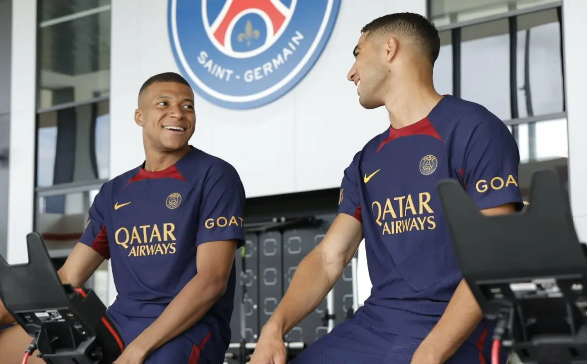 Kylian Mbappé vuelve a los entrenamientos con el PSG | Fuente: PSG