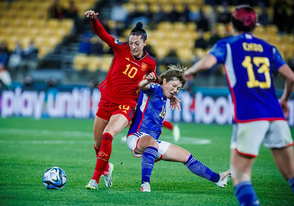 España pierde por 4-0 contra Japón | Fuente: @SEFutbol_Fem