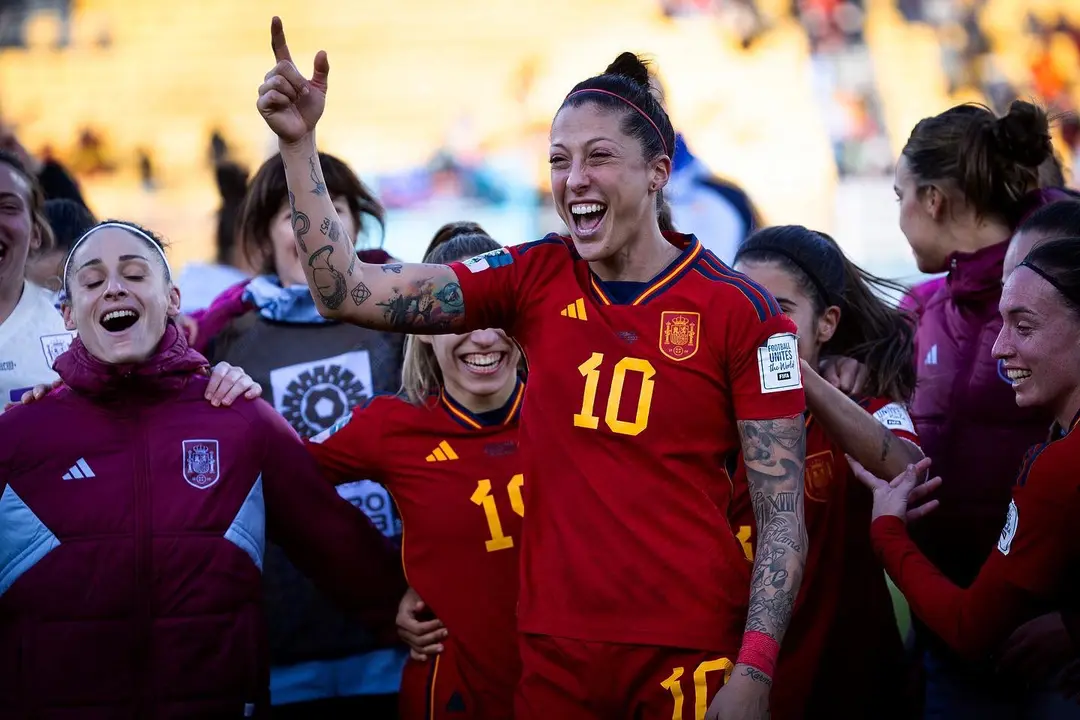 Jenni Hermoso en el Mundial | Fuente: @jennihermoso