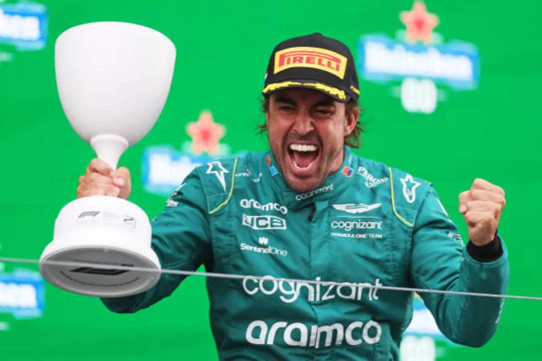 Fernando Alonso en el Gran Premio de Países Bajos | Fuente: Getty Images