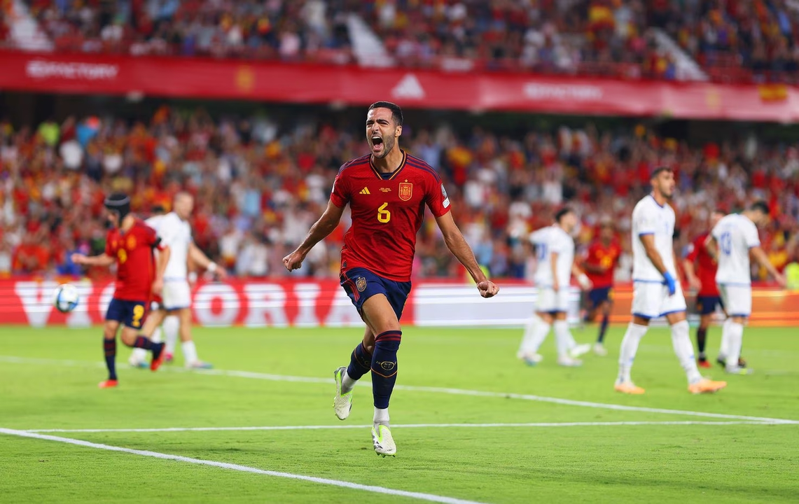 Mikel Merino en el España - Chipre | Fuente: Getty Images