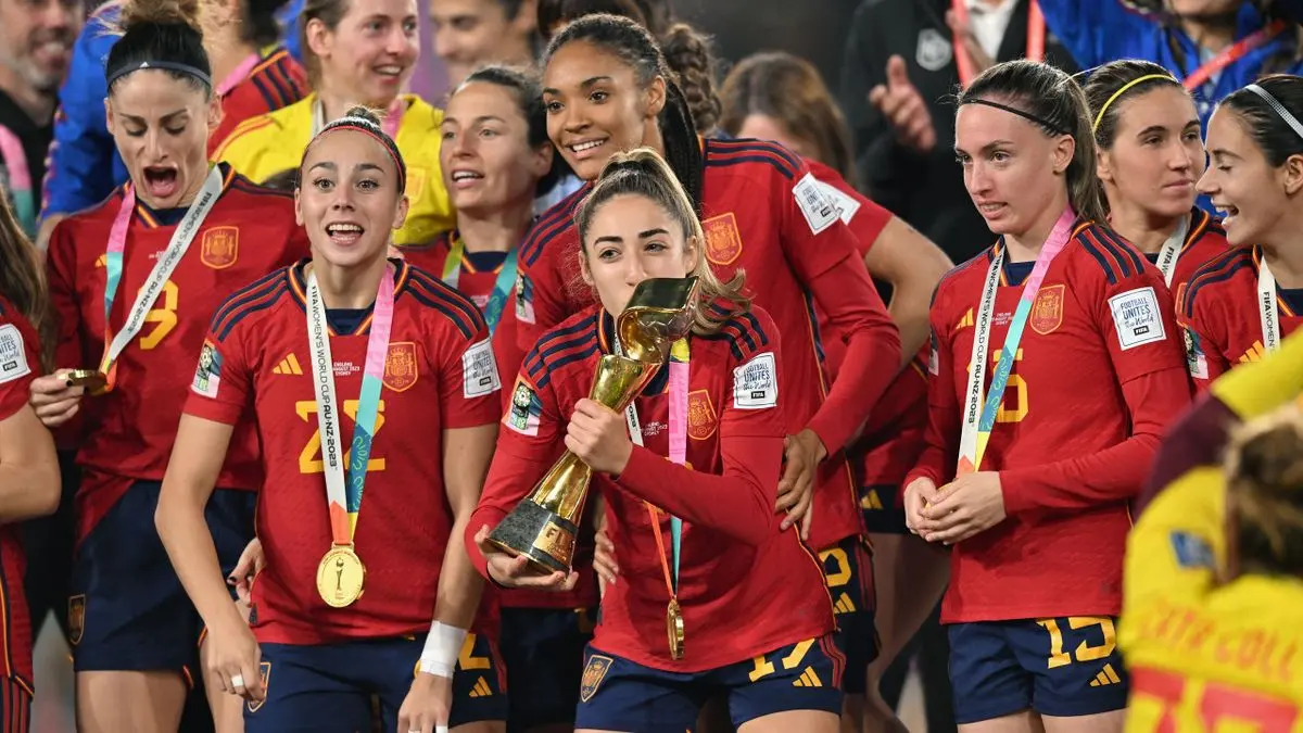 Selección Española tras ganar el Mundial | Fuente: Getty Images