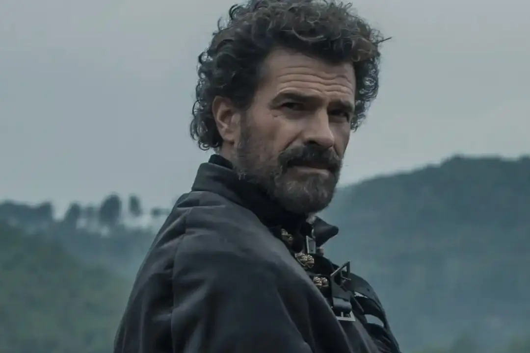 Rodolfo Sancho en una imagen de la serie 'Los herederos de la tierra' - RTVE