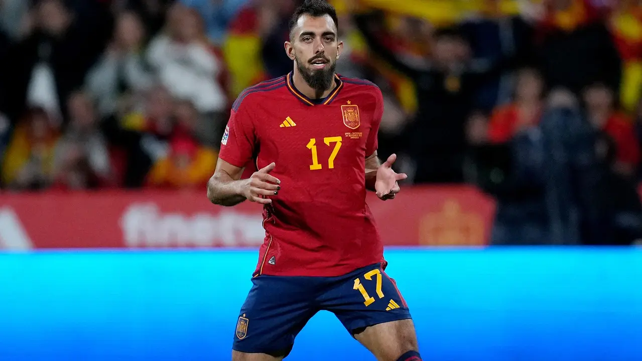Borja Iglesias con la Selección Española | Fuente: Getty Images
