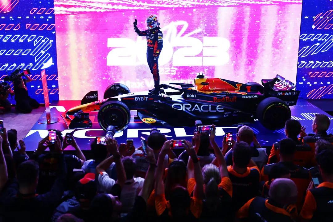 Max Verstappen consigue su tercer Mundial en Catar | Fuente: Getty Images