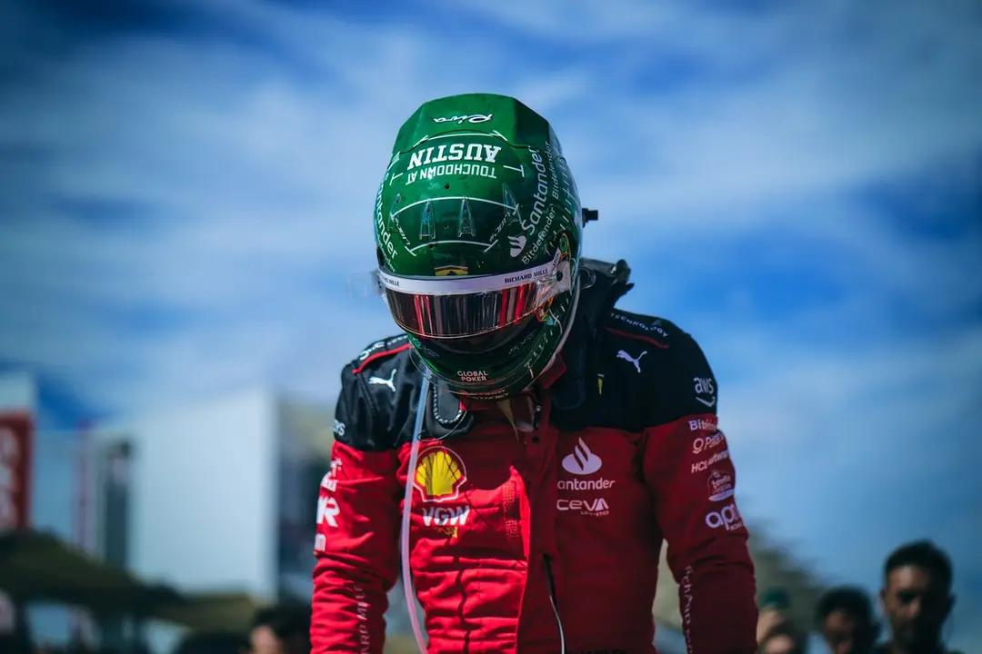 Charles Leclerc en el Gran Premio de Estados Unidos | Fuente: Ferrari