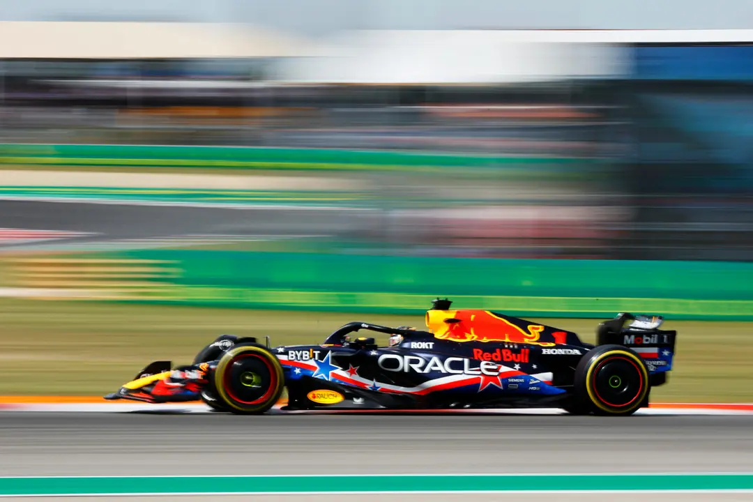 Max Verstappen en la Sprint Shootout de Estados Unidos | Fuente: Red Bull