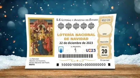 Décimo de lotería 