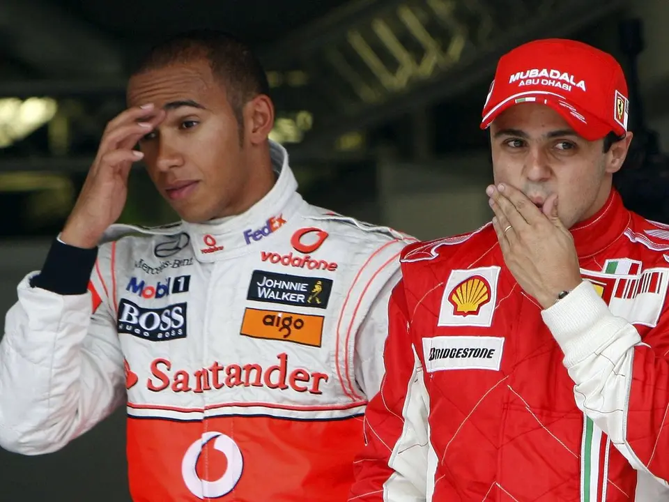 Lewis Hamilton y Felipe Massa | Fuente: Getty Images