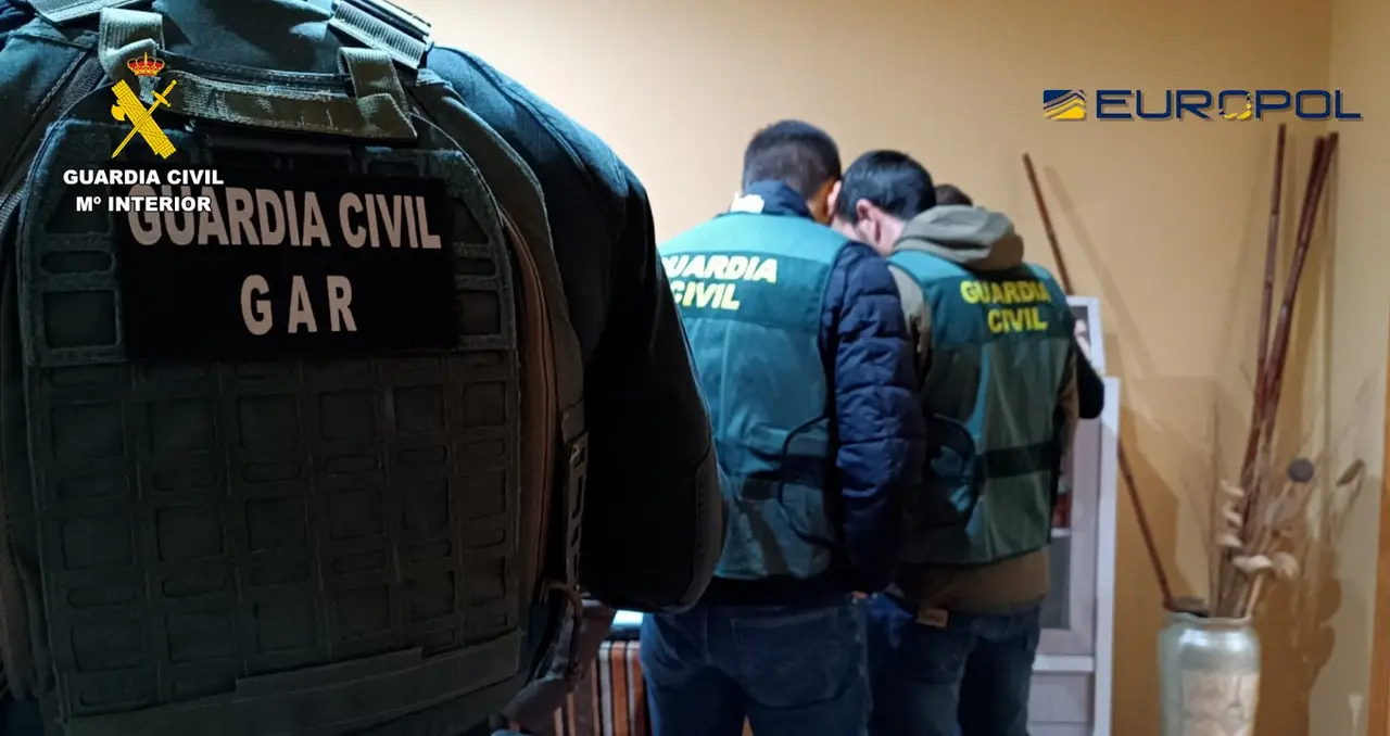 Guardia civil y Europol