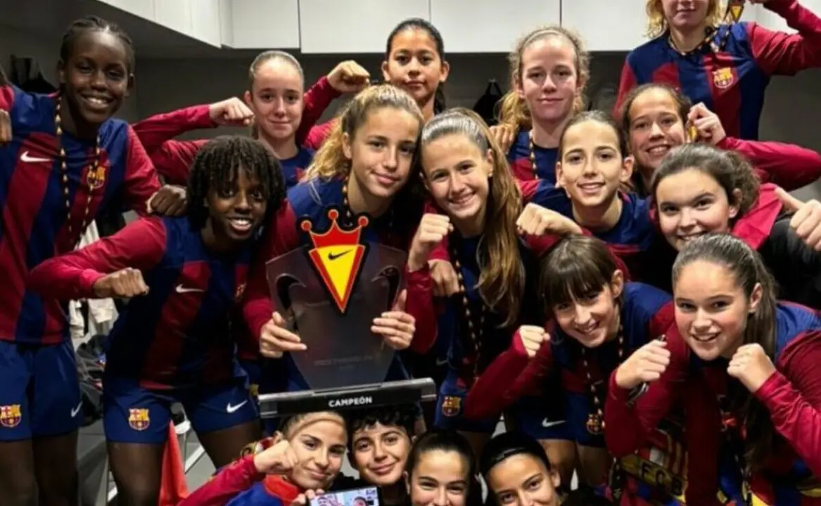 El Barça en la Nike Premier Cup | Fuente: Barça