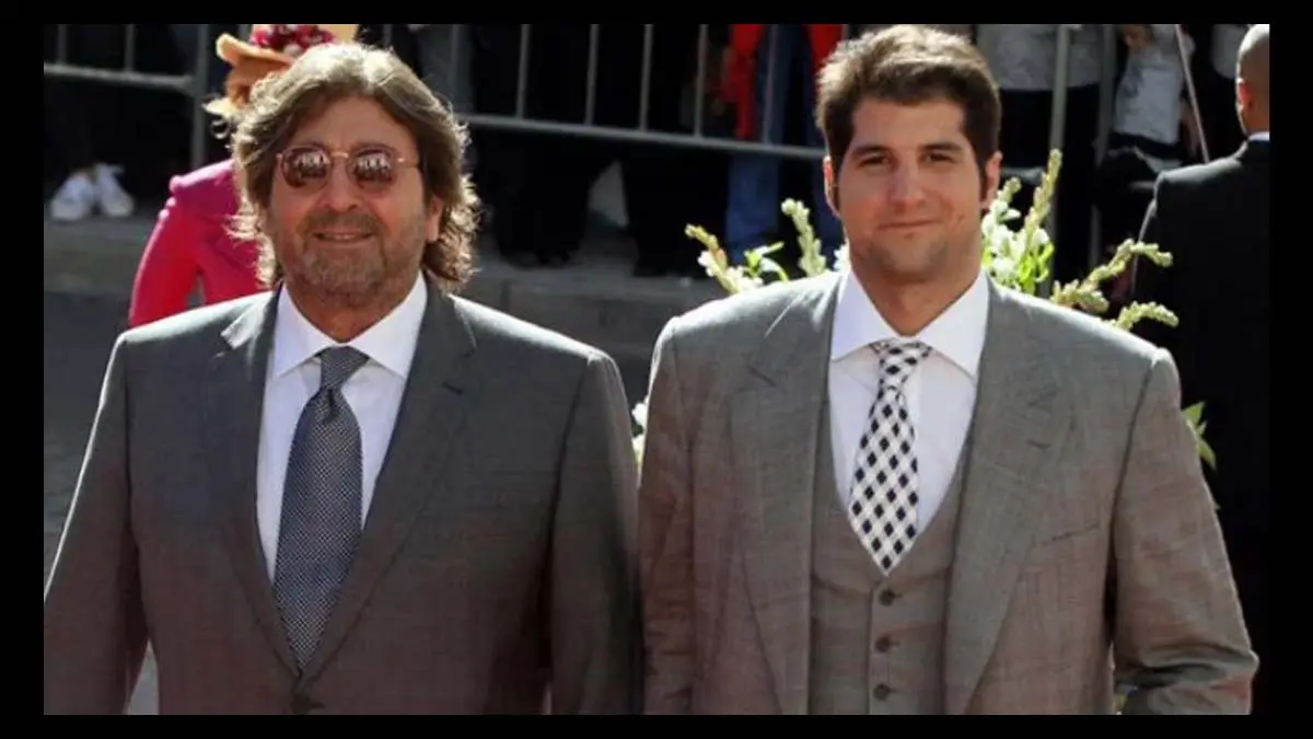 Julián Contreras j.r. y su padre