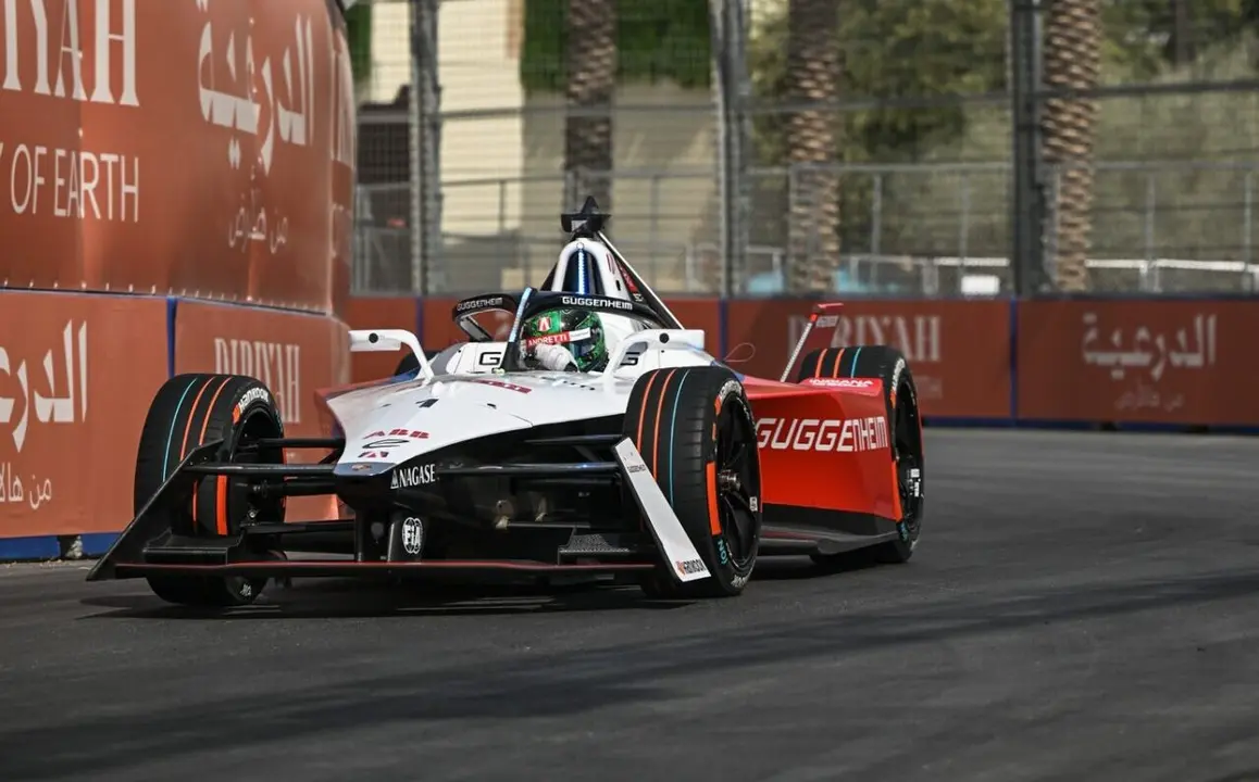 Jake Dennis en el ePrix de Diriyah 2024 | Fuente: Fórmula E