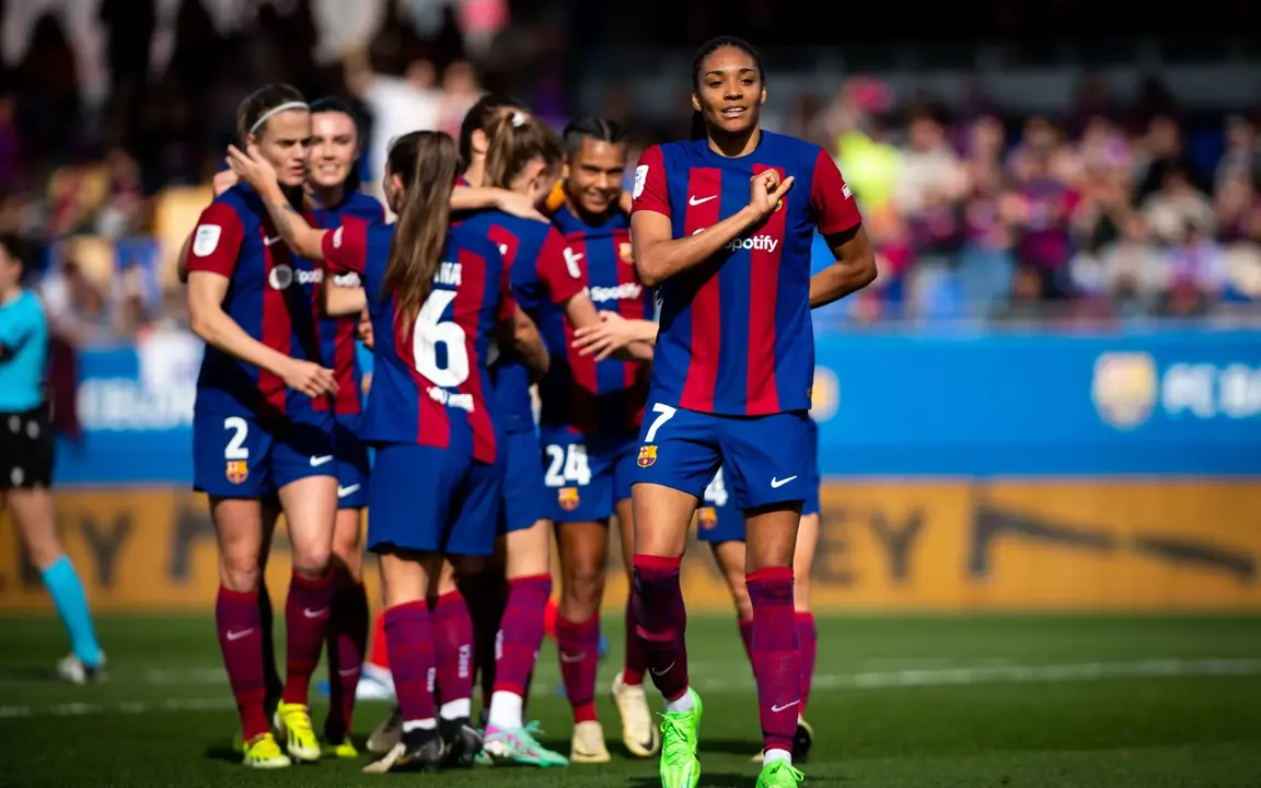 Jugadoras del Barça femenino | Fuente: FC Barcelona