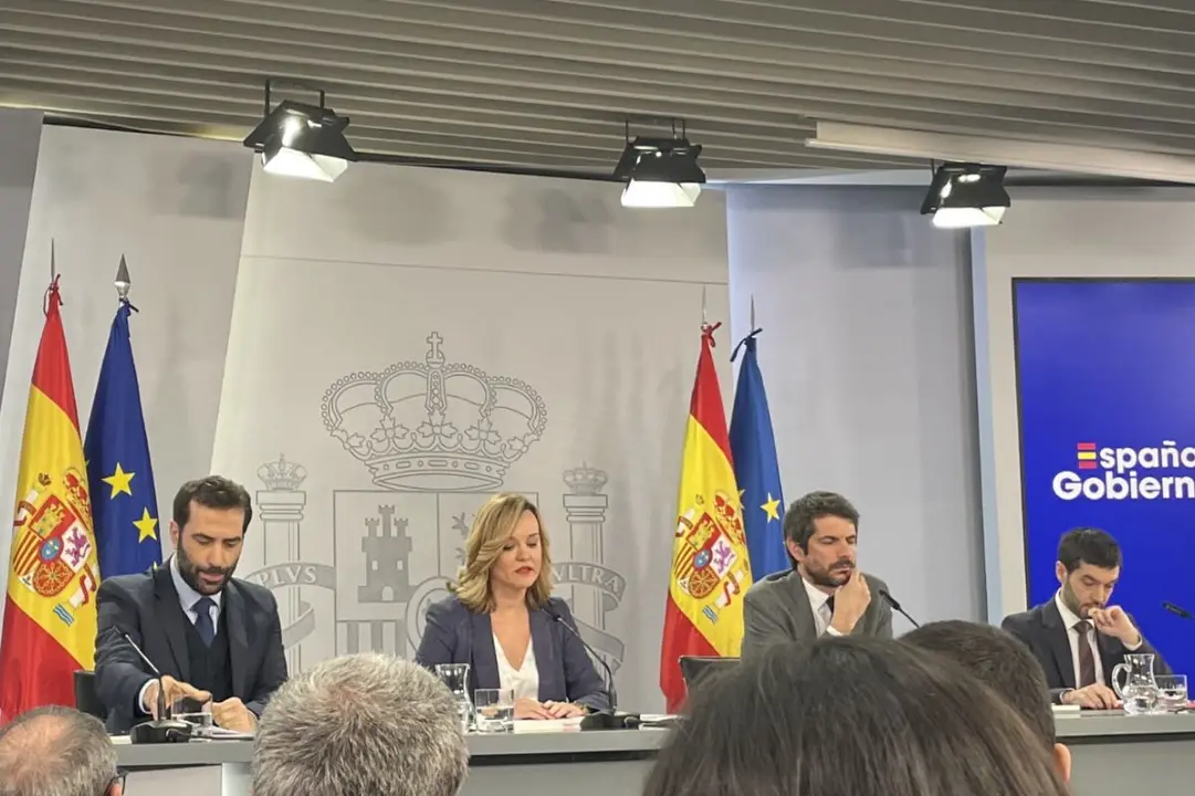 Los ministros Carlos Cuerpo, Pilar Alegría, Ernest Urtasun y Pablo Bustinduy / Estrella Digital
