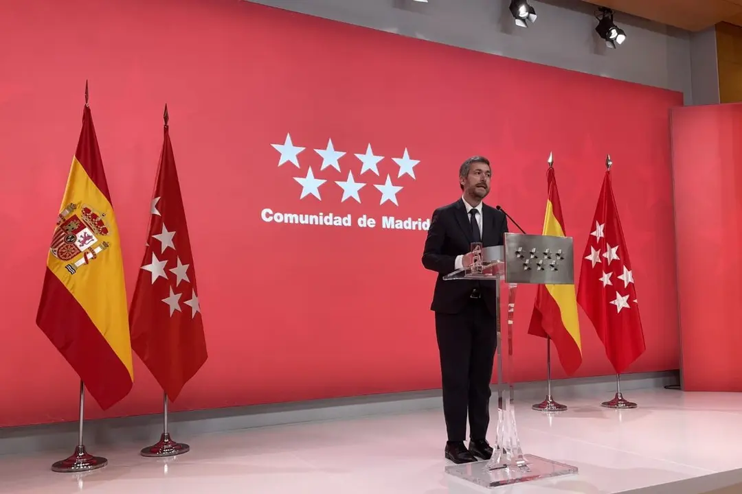 El consejero de Presidencia de la Comunidad de Madrid, Miguel Ángel García Martín / Estrella Digital