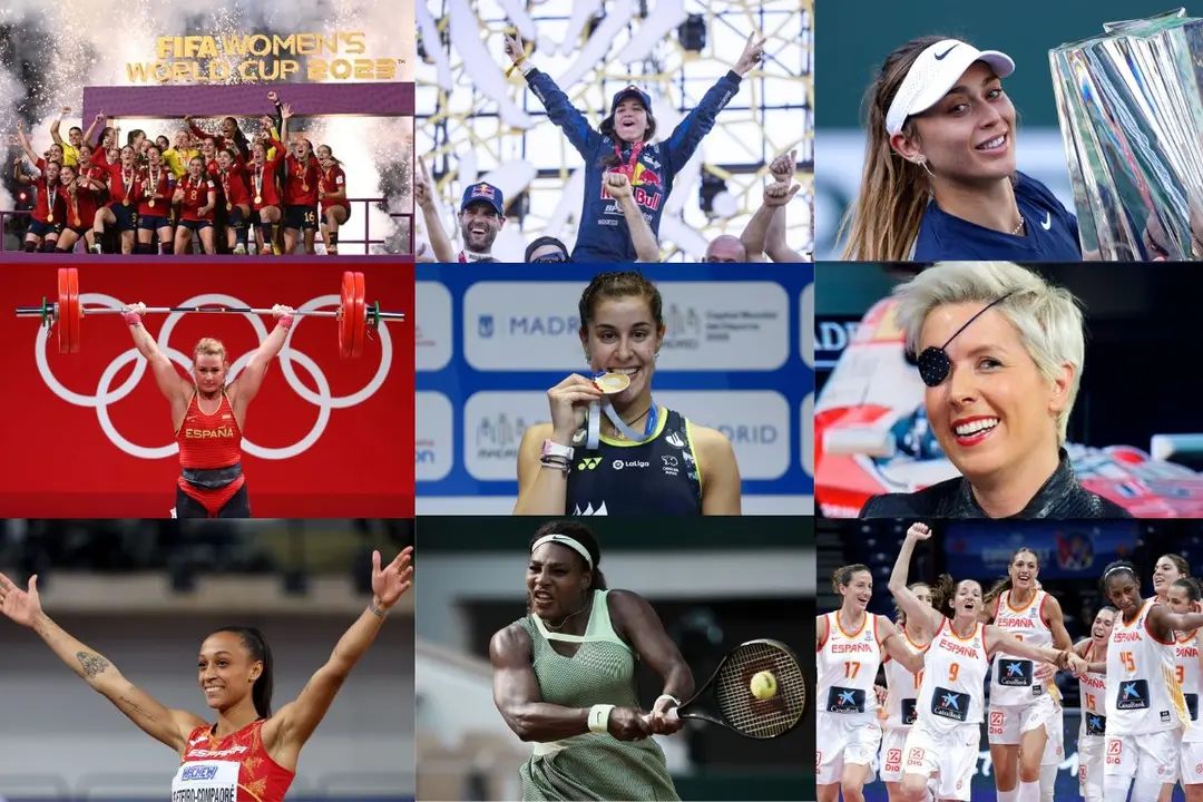 Mujeres en el deporte | Fuente: Elaboración propia