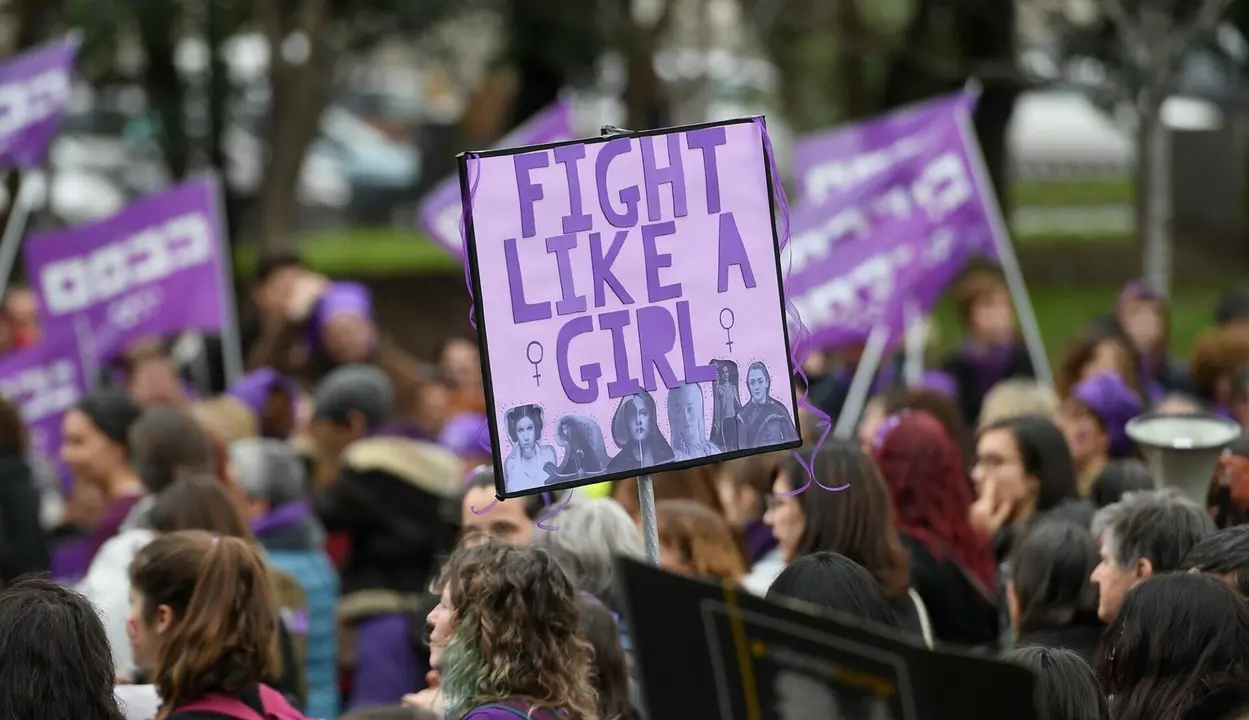 Manifestación del 8M | Fuente: Getty Images