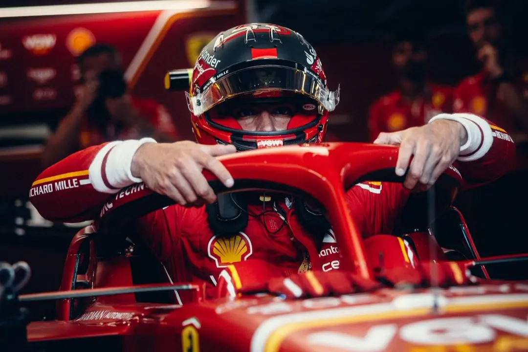 Carlos Sainz en el Gran Premio de Arabia Saudí 2024 | Fuente: Ferrari