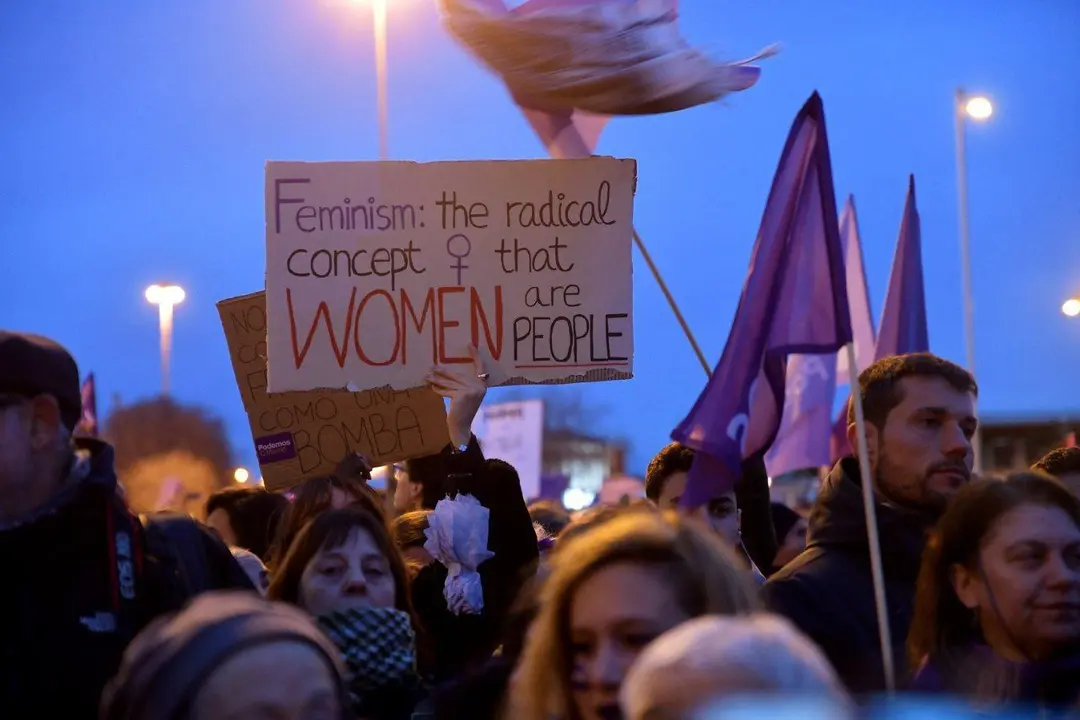 Manifestación 8M en Madrid | Fuente: Podemos