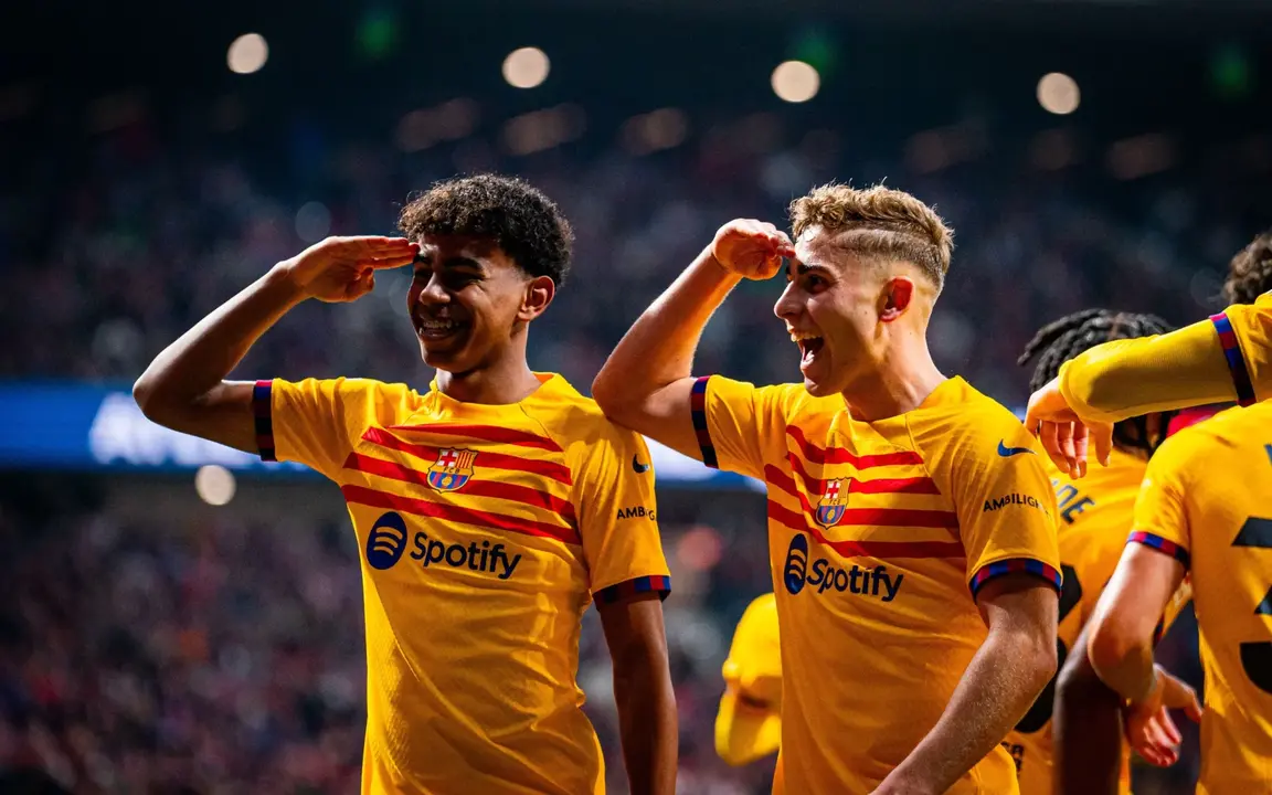 El FC Barcelona gana al Atlético de Madrid en el Metropolitano | Fuente: FC Barcelona
