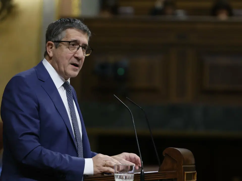 Patxi López en el Congreso de los Diputados | Fuente: Congreso de los Diputados