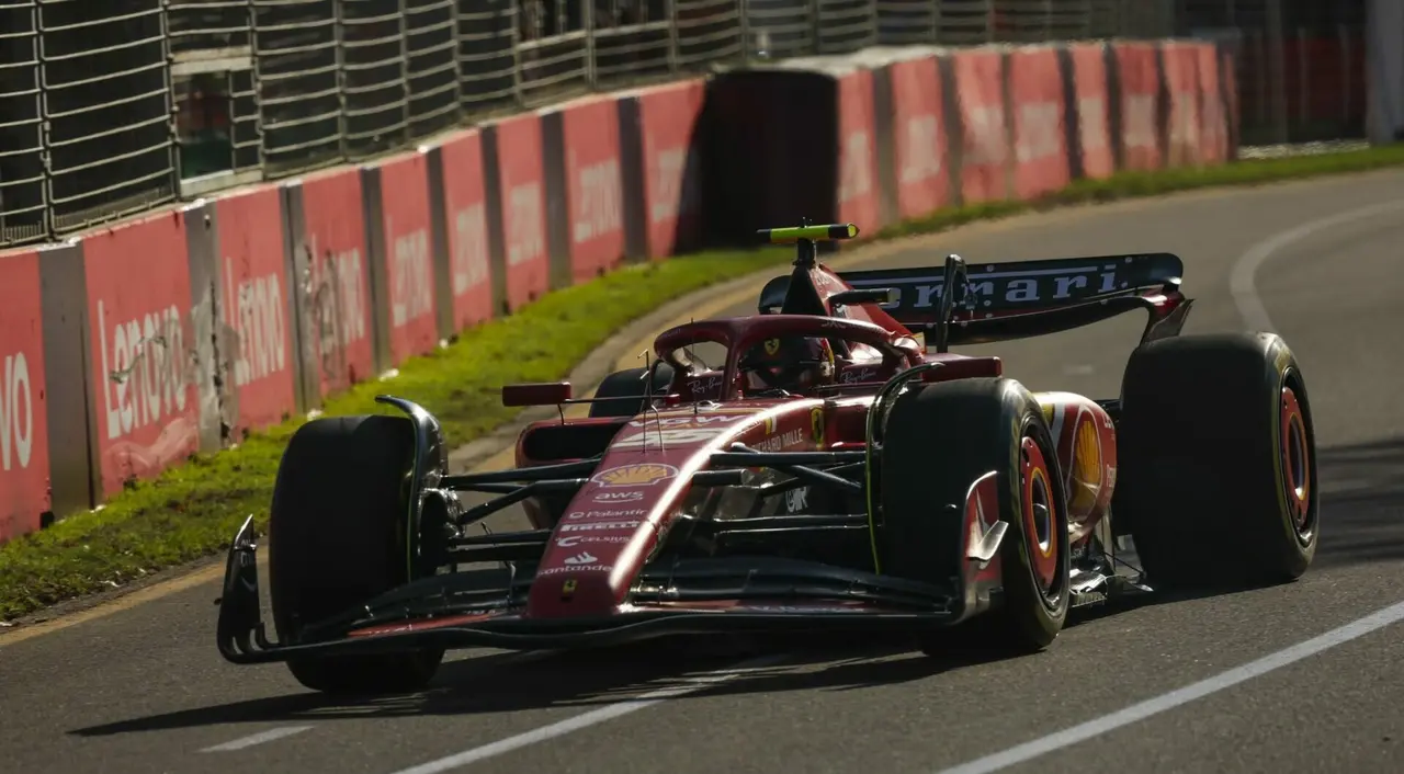 Carlos Sainz en el Gran Premio de Australia | Fuente: Ferrari