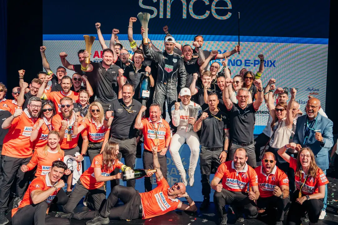 Porsche celebra la victoria de Wehrlein | Fuente: Porsche