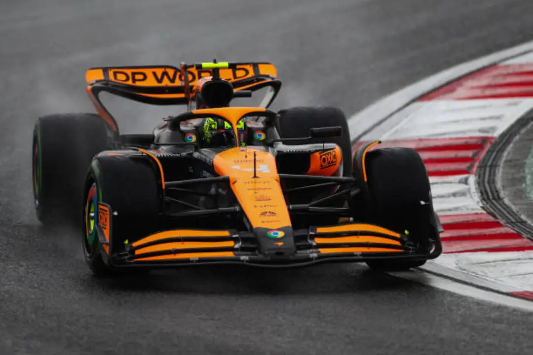 Lando Norris en la clasificación de la sprint de China | Fuente: Getty Images